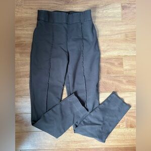 H&M Dark Green Straight Leg Pants